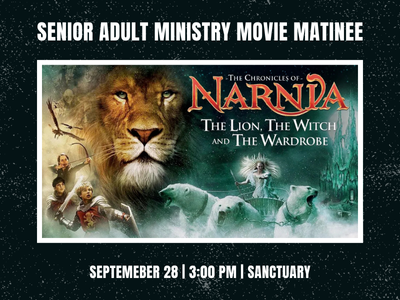 SENIOR MINISTRY MOVIE MATINEE INDEX